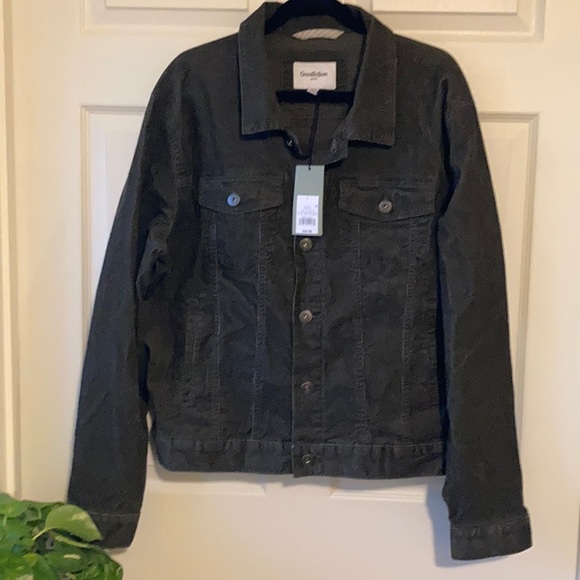 Goodfellow Co Corduroy Jacket Green 
